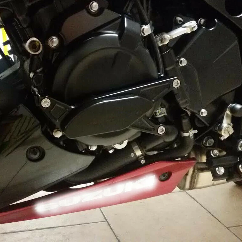 CNC POM Рамка слайдер Краш-пад двигатель статор чехол заставка Крышка для SUZUKI GSX-S1000 GSX-S1000F GSX-S 1000 GSXS1000