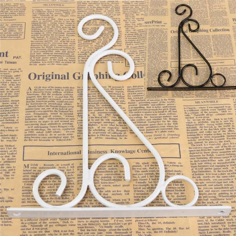 Кованые художественные крючки Подвесная подставка для растений цветочный горшок держатель Классический