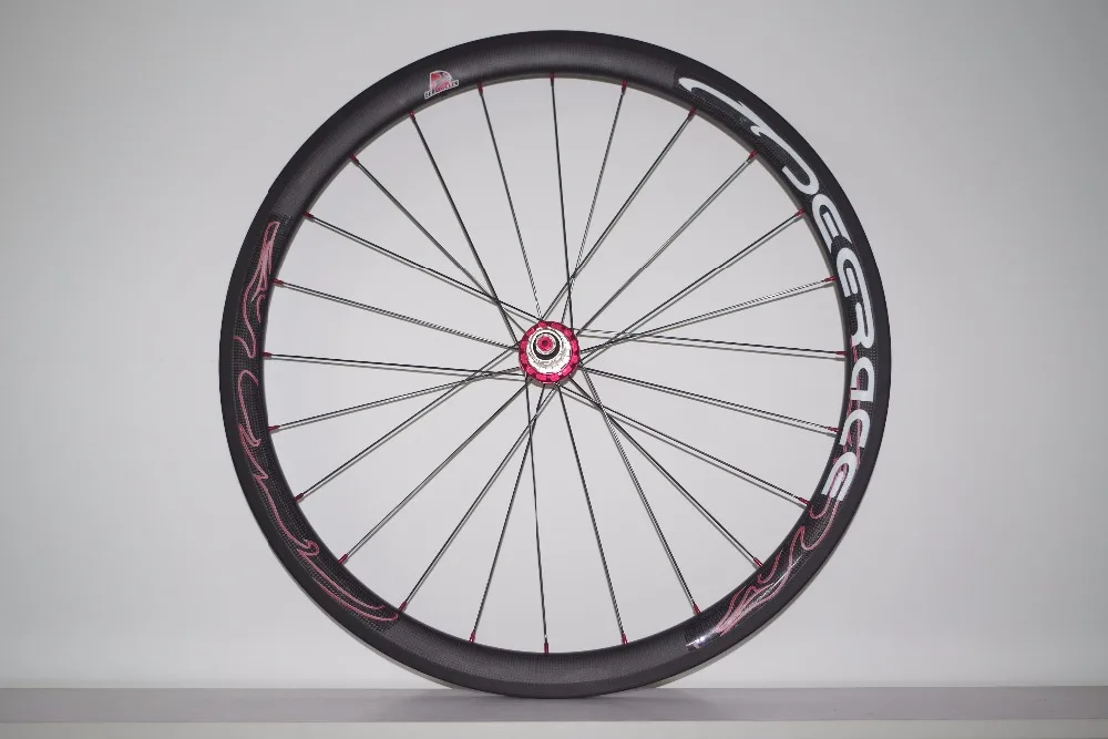700c 40 мм x 25 карбоновая модель задние колеса для дорожного велосипеда Powerway R36