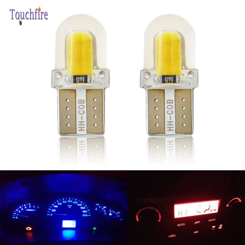 2 шт. Автомобильные светодиодные лампы 168 501 W5W 12 в 6000 К|Передние LED-фары для авто| |