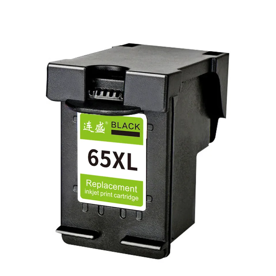 2 шт./компл. 65XL заправленный чернильный картридж Замена для HP 65 XL DeskJet 3720 3722 3723 3732 3752