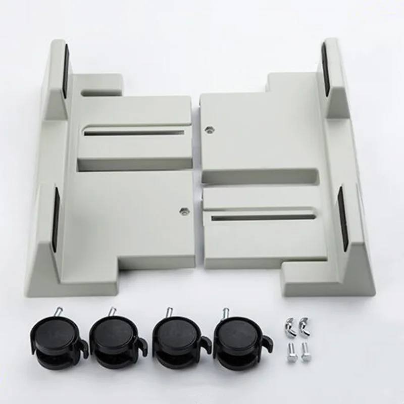 Универсальный черный H корпус для компьютера кронштейн крепления на колесах