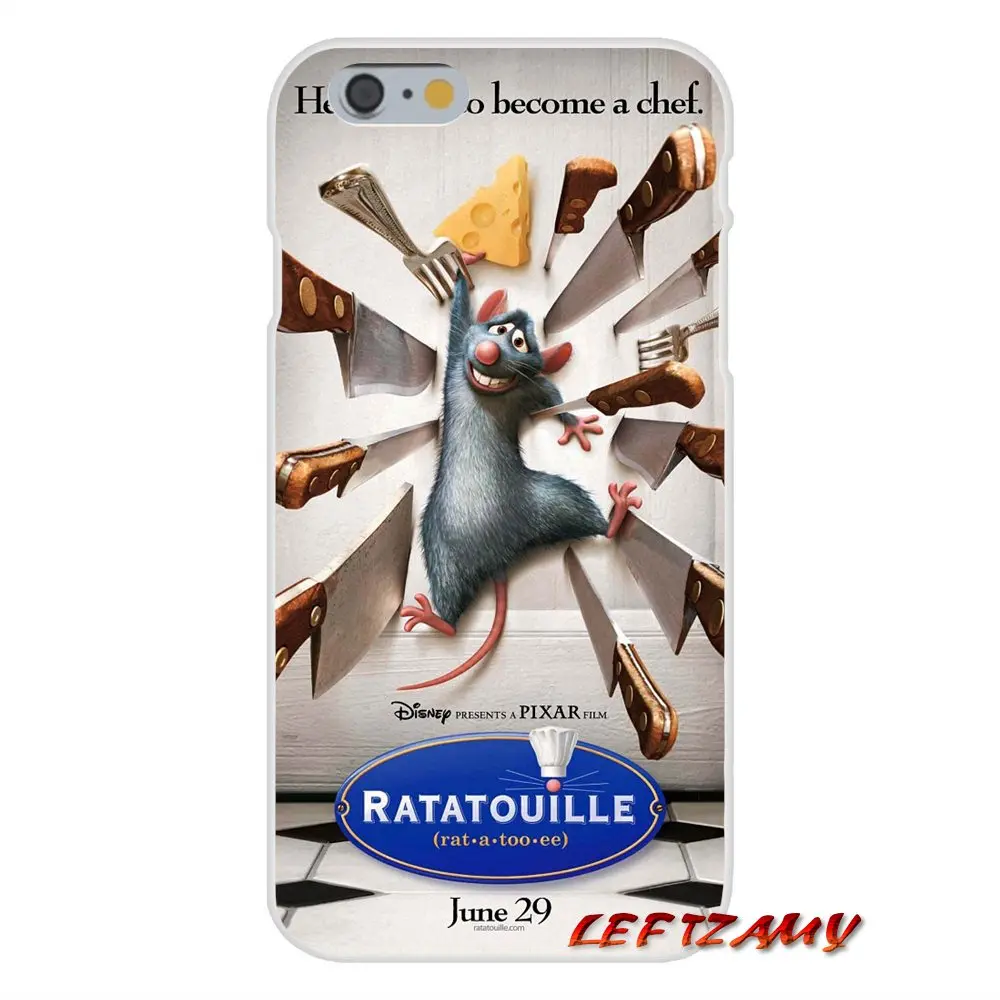 Аксессуары чехлы для телефонов Чехлы iPhone X XR XS MAX 4 4S 5 5S 5C SE 6 6S 7 8 Plus ipod touch Ratatouille Pixar