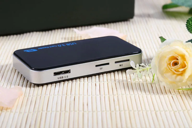USB 3,0 компактный флэш-адаптер Все-в-1 CF MicroSD MS XD Универсальный считыватель карт памяти дизайн для Ipad IPhone Android телефон ПК
