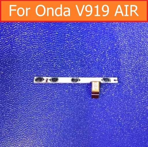 Гибкий кабель с кнопкой включения и выключения звука для Onda V919 air V989 AIR Quad-Core 9," проводящий гибкий кабель+ наклейка