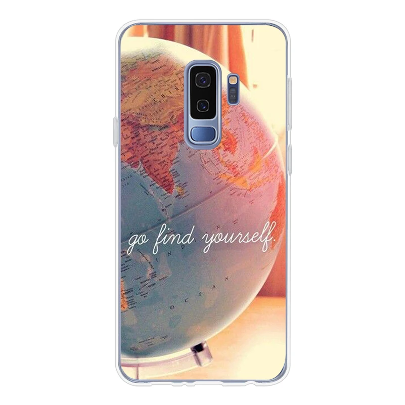 Чехол для телефона ciciber для samsung Galaxy S10 S10+ S10e S10 Lite, мягкий ТПУ чехол для samsung S9 S8 S7 S6 S5 Edge Plus S9+ карта мира - Цвет: WM05742