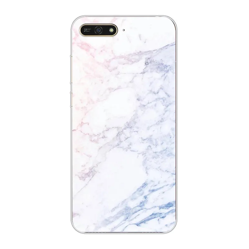 Ciciber новые роскошные глянцевые мраморные чехлы для huawei Y9 Y7 Y6 Y5 Y3 Prime Pro из мягкого ТПУ, прозрачная задняя крышка, чехлы для телефона
