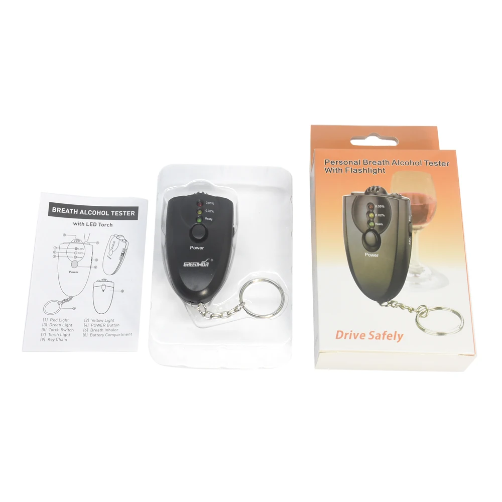 Анализатор дыхания с ЖК дисплеем|breath tester|alcohol breath testeralcohol |