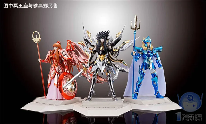 Original Bandai Saint Seiya Saint Cloth Myth Poseidon 15th Anniversary Ver PVC Action Figure Model Toys Marina Figurines