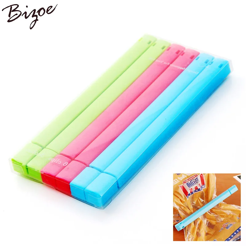 

12pcs/lot large long size(length 15cm) fresh snack food bag clips