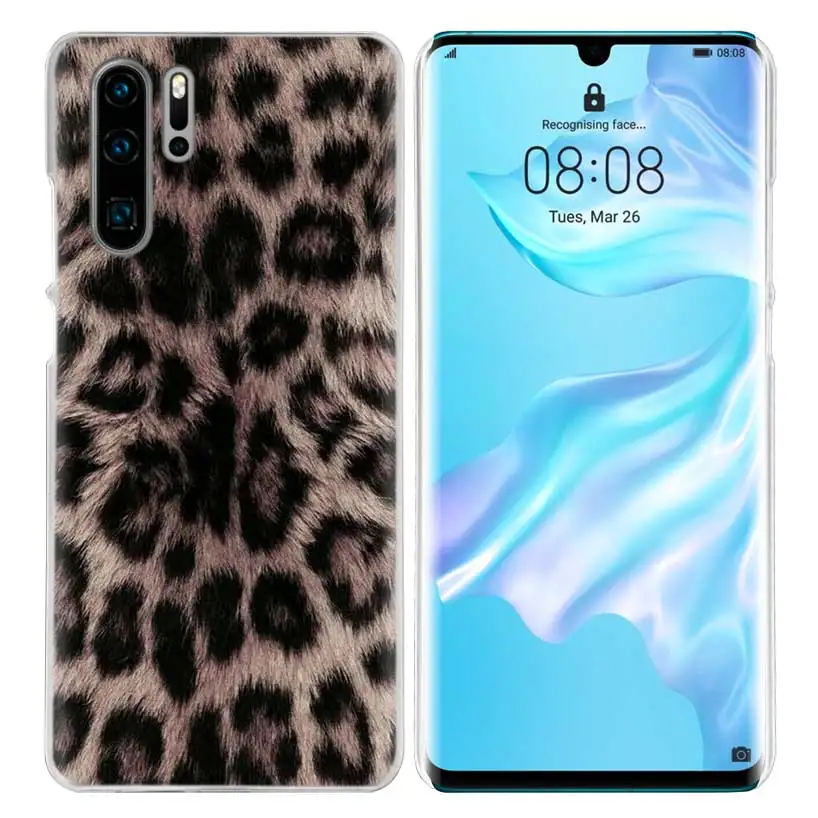 07 Чехол с тигровым леопардовым принтом для huawei P20 P Smart Z Plus P30 P10 P9 P8 mate 10 20 lite Pro Mini, жесткий чехол для телефона из поликарбоната - Цвет: 07