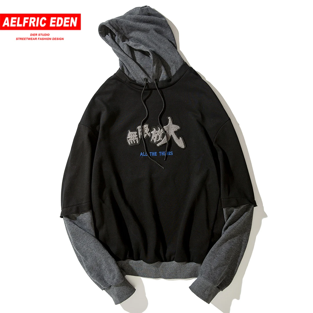 Aelfric Eden 2018 весна осень Мужская Женская мода хип-хоп хлопковая свободная одежда