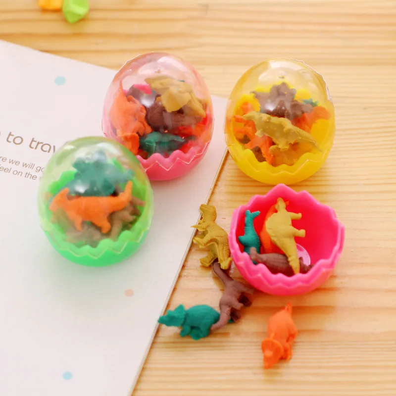 Ластик карандаш в Форме Яйца динозавра горячая Распродажа см|rubber eraser|erasers for