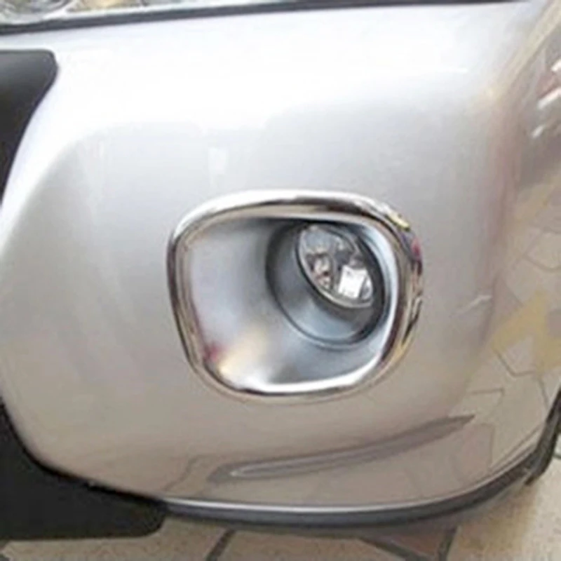 Для Nissan X-Trail T31 2008 2009 2010 хромированный передний противотуманный светильник, накладка на противотуманный светильник, молдинг, декоративная рамка