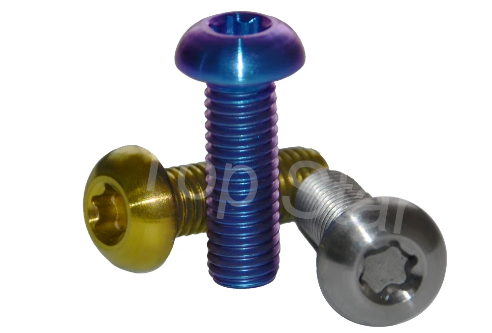 2 шт. титановые болты для мотоцикла M8 X 25 мм|titanium bolts|head boltbutton head bolts |
