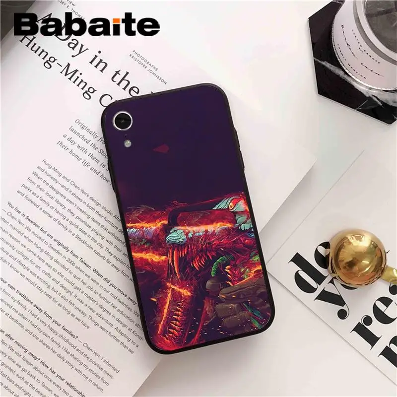 Babaite Counter Strike cs go чехол черный мягкий чехол для телефона для iPhone X XS MAX 6 6S 7 7plus 8 8Plus 5 5S XR - Цвет: A6