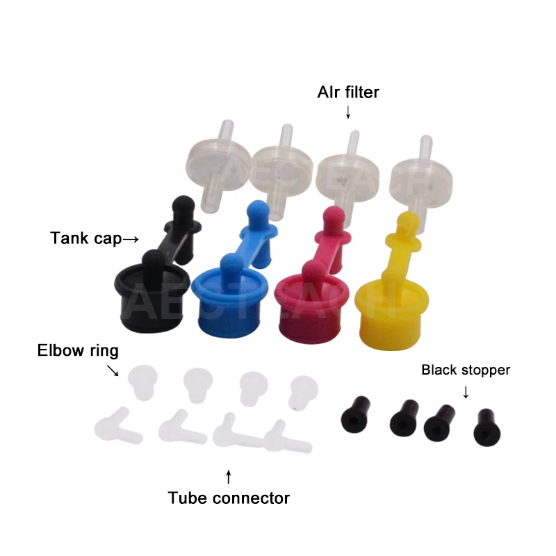 Набор для сборки чернильной системы aecобучения СНПЧ принтеров HP 140 141 XL Photosmart C5273