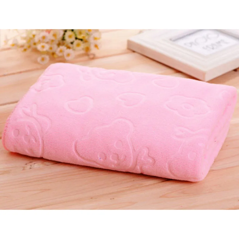 Новое поступление быстросохнущее полотенце 70x140 см впитывающая мультяшная