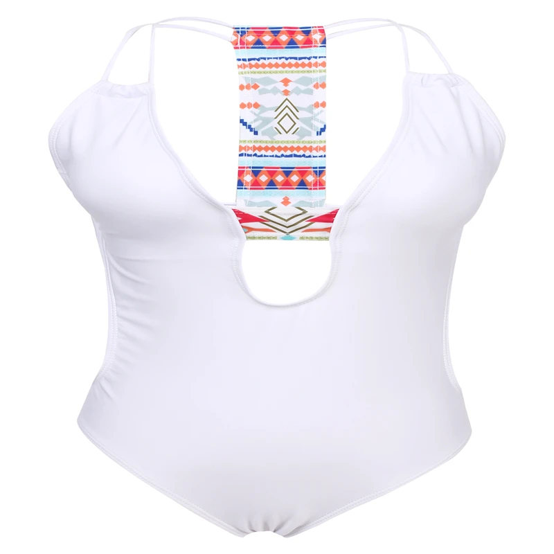 Комбинезон женский однотонный с v образным вырезом элегантный пикантный слитный