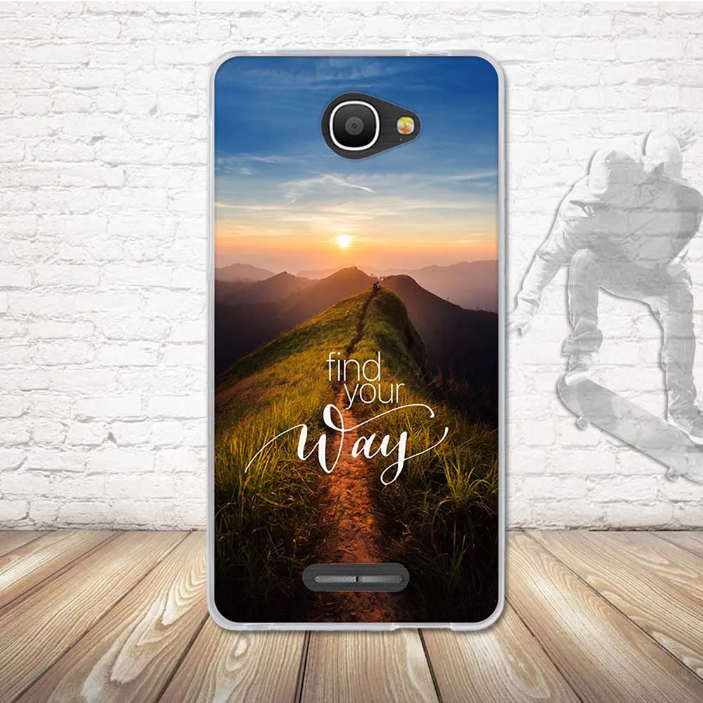 Чехол для телефона Alcatel One Touch Pop 4S 5 ''OT 5095 чехол силиконовый мягкий из ТПУ OT5095