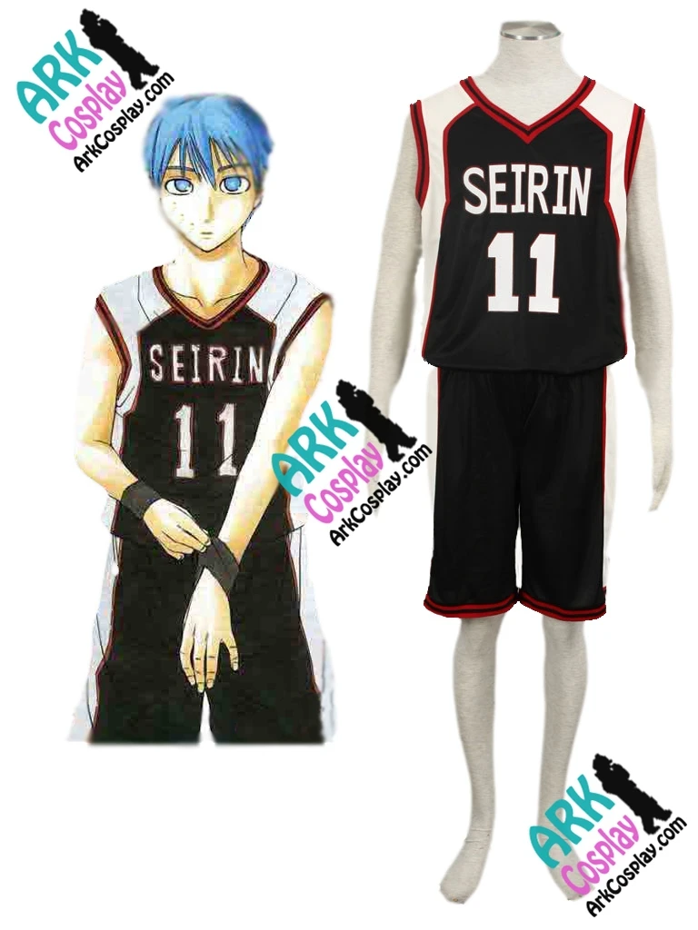Мужской костюм для косплея Kuroko no Basket Tetsuya Black No.11|uniform ladies|uniform dress up costumesuniform school |