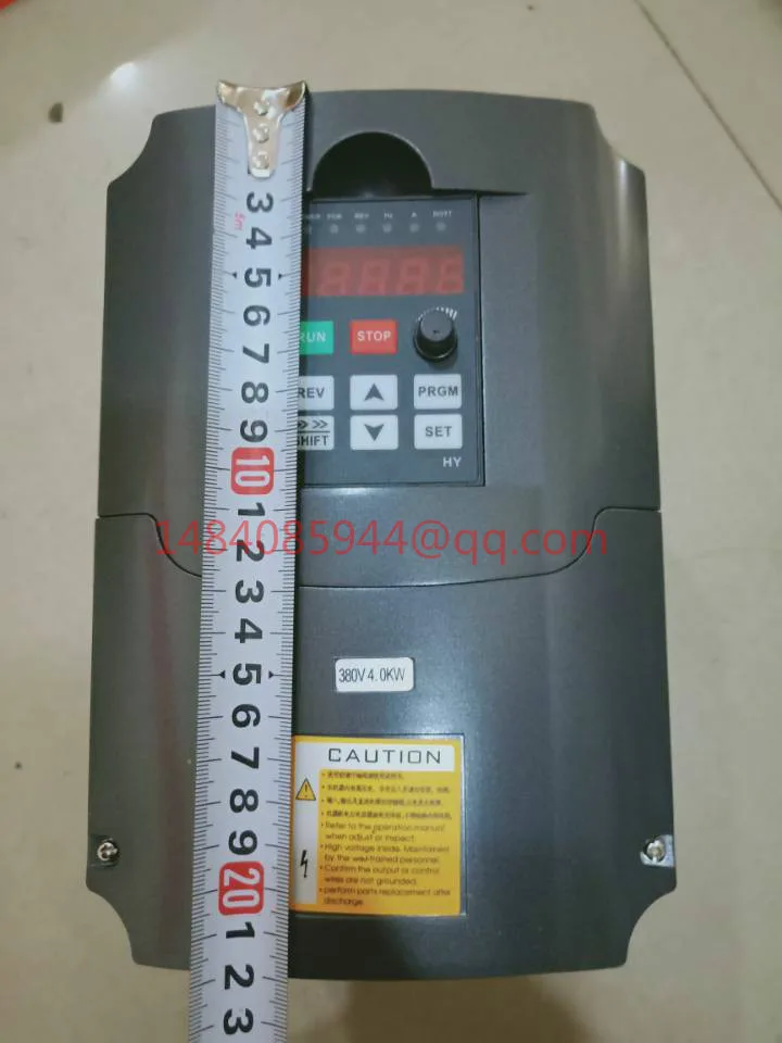 4kw 380 В переменного тока 5HP VFD частотно-регулируемый привод с частотно-регулируемым приводом преобразователь 3-фазный Вход 3-х фазный Инвертор Выходной частоты двигателя шпинделя