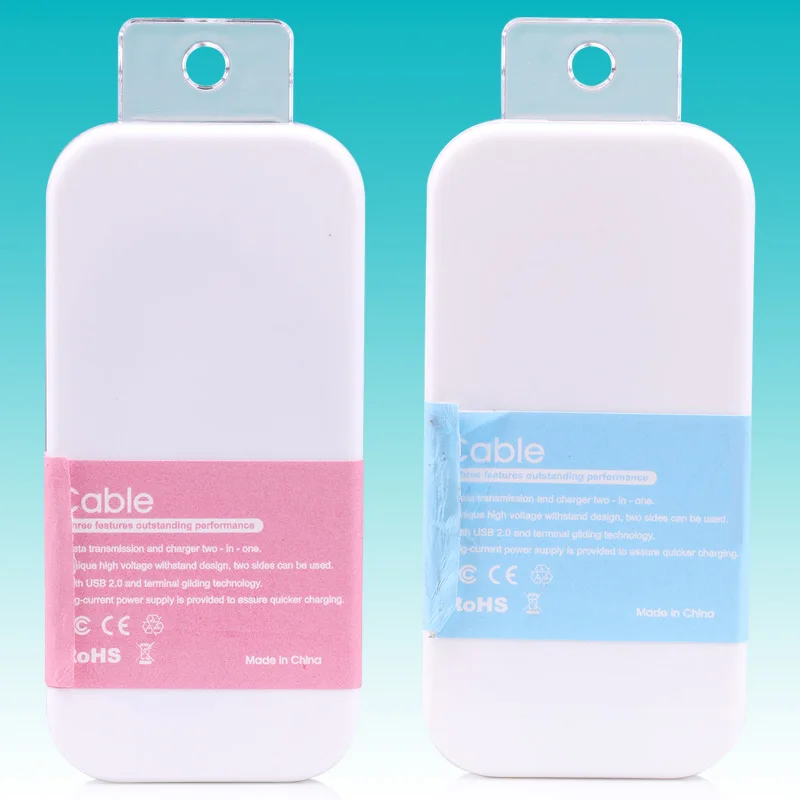 Мода PC Пластиковые Матовый текстуры КОРОБКА Розничная Оптовая usb кабель матовое