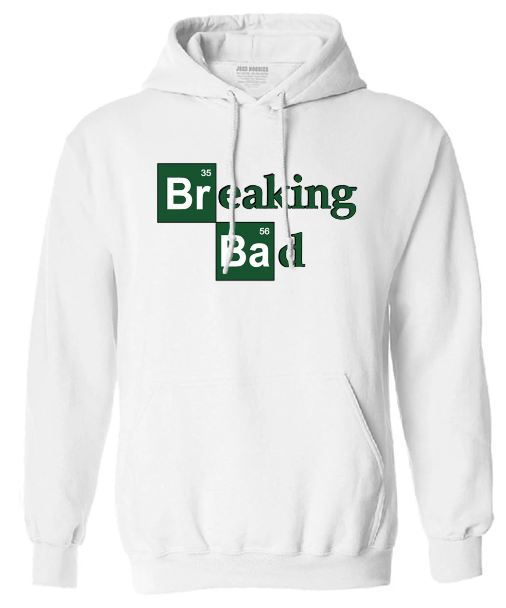 Топ для бодибилдинга, Мужская толстовка, модная новинка, осень, BREAKING BAD, новинка, высокое качество, хлопок, длинный рукав, с капюшоном, Мужская Уличная одежда - Цвет: white
