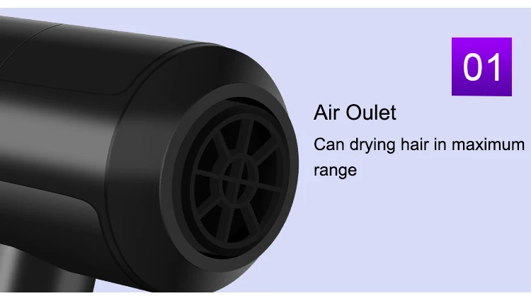 Hot/Cold Wind Blow Hair Dryer Electric Hairdryer Fan Hotel Bathroom Air Blower Professional Hairdressing Salons Styling Tools EU