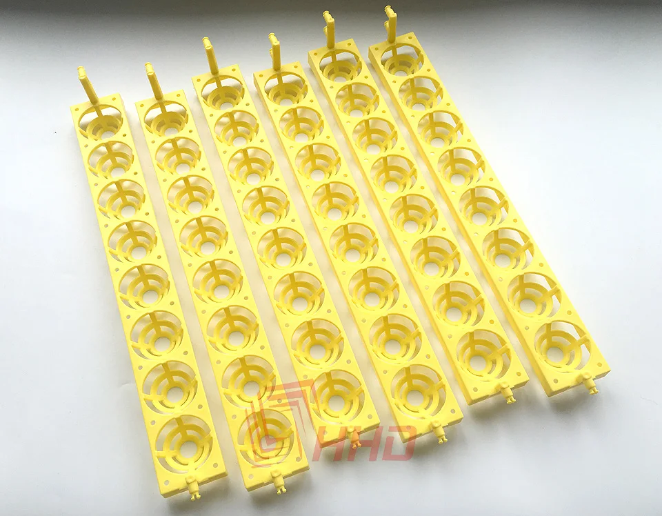 6 pcs 48 Cell Automatic Turn Chicken Quail Bird Plastic Incubator Tray for Brooder Hatcher Machine Poultry Tools Parts Accessory | Дом и сад