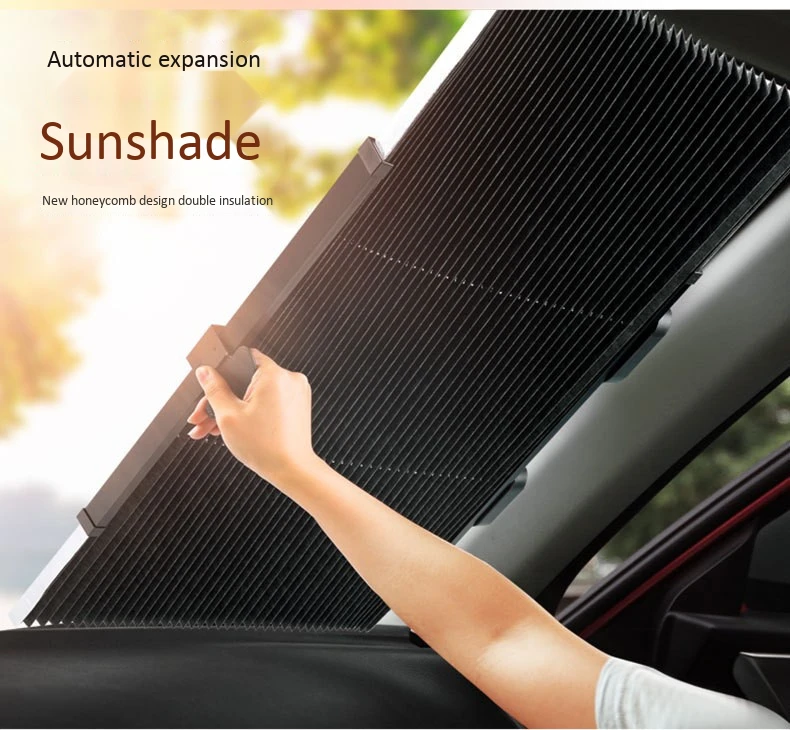 Универсальный автомобильный выдвижной солнцезащитный козырек для