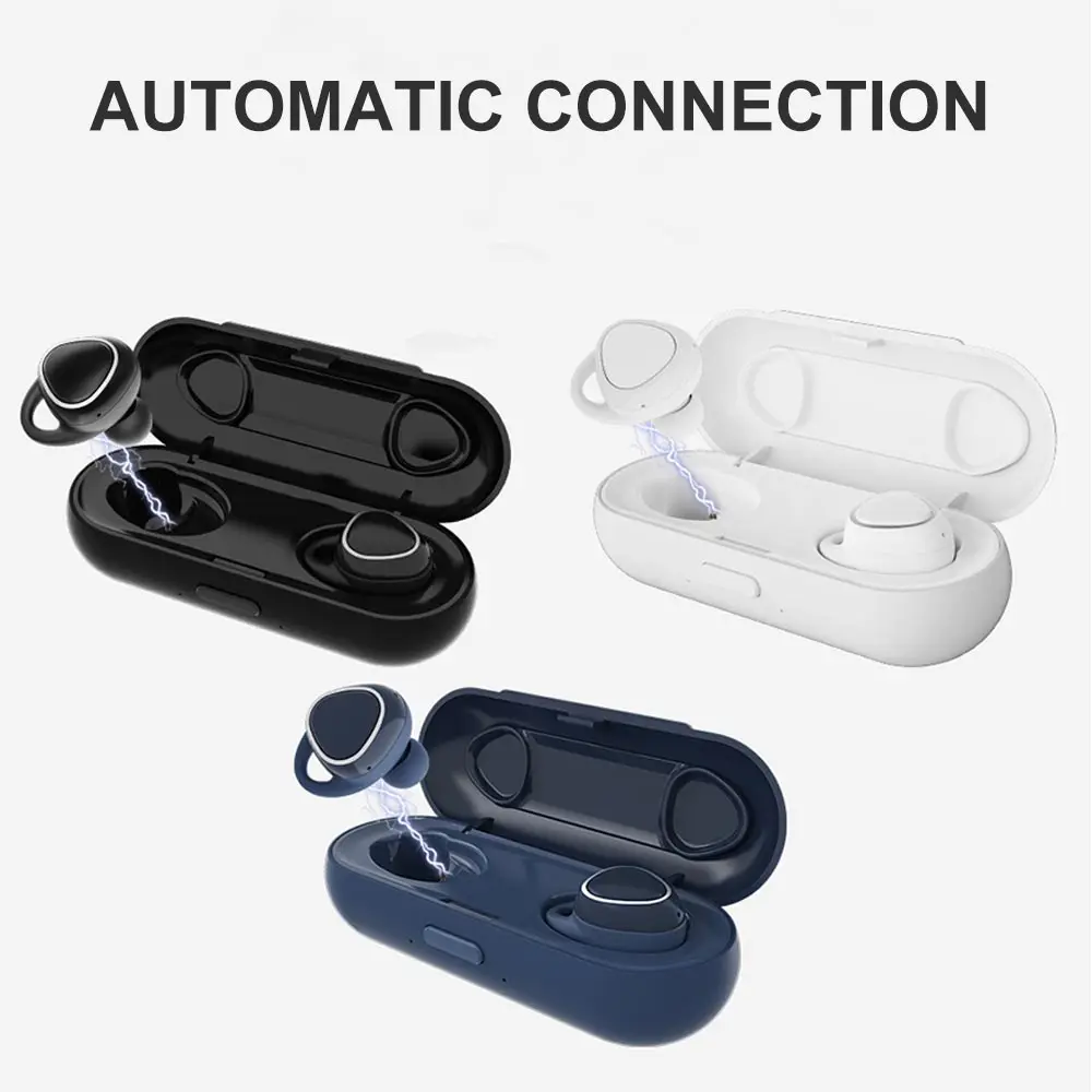 Настоящие наушники-вкладыши TWS с Беспроводной наушники Bluetooth 5,0 3D стерео наушники мини Водонепроницаемый спортивные гарнитуры с Зарядка чехол для Xiaomi samsung