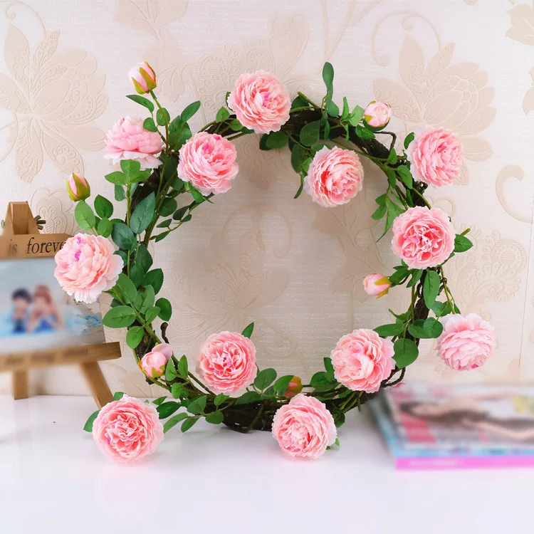 Искусственные пионы с 3 головками новая серия Sen искусственные цветы для дома и