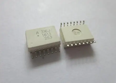 Оригинальный оригинальный новый модуль HCPL 316J 500E HCPL316J A316J SOP 16|Запасные части| |