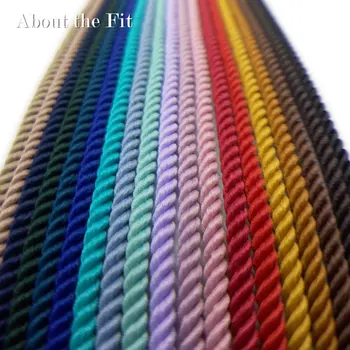 About the Fit Milan TA 4.0mm 100M Braided Beading Cords Handcraft Thread Strap Ropes Woven Lace Jewelry Bracelet Necklace Making