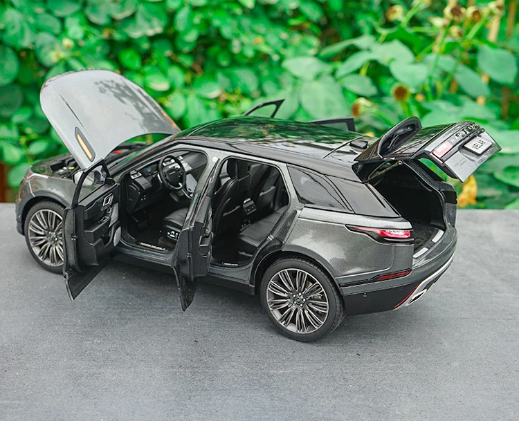 Изысканная модель из сплава велара с ЖК-дисплеем 1:18, модель внедорожника с высокой имитацией, Высококачественная коллекция и подарки