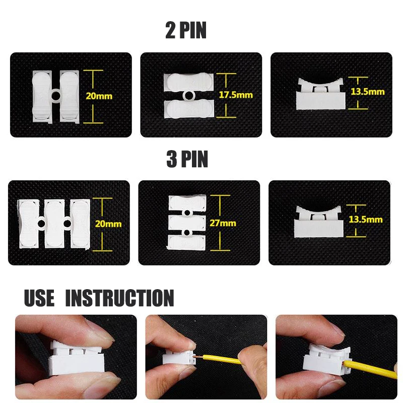 20 шт. настенные розетки для светодиодсветильник ленты | Обустройство дома