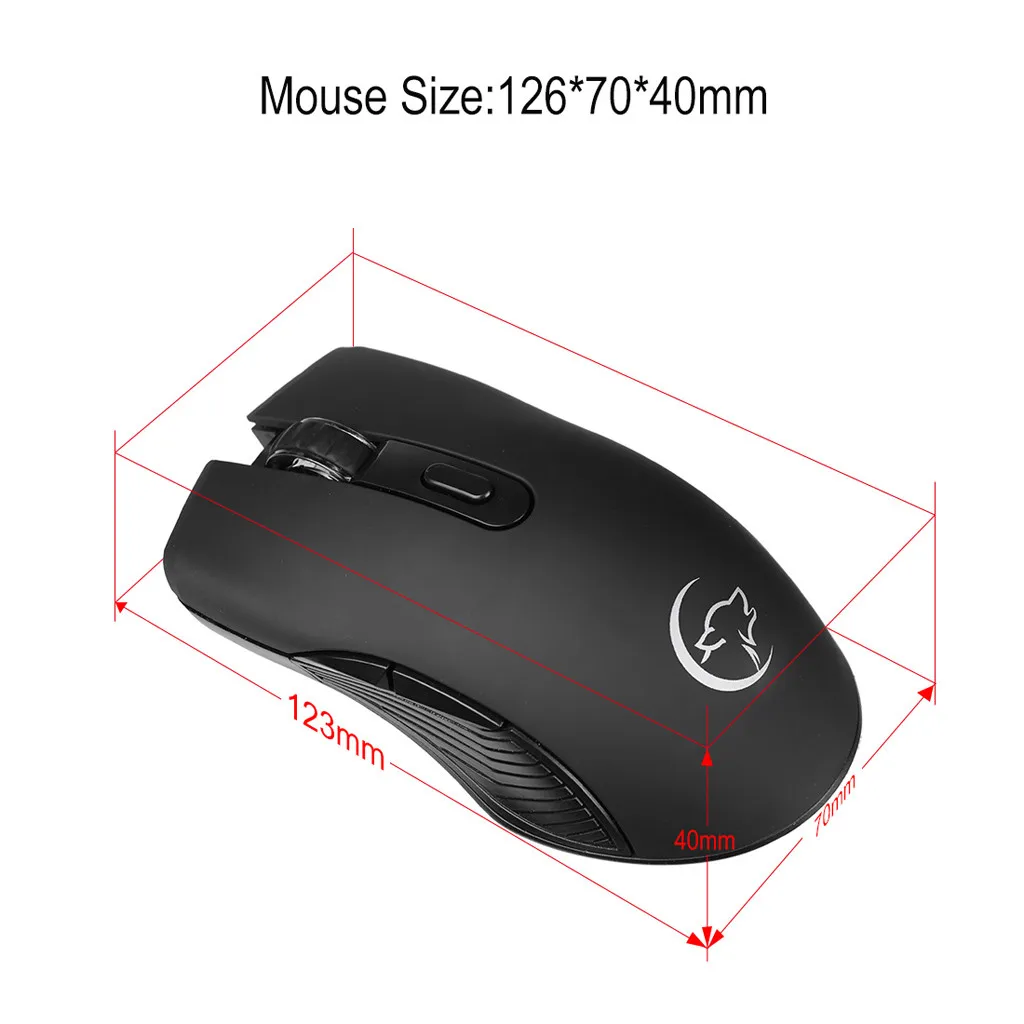 Мышь Raton Беспроводная USB эргономичная перезаряжаемая для ноутбука геймера компьютерная мышь Inalambrico Ordenador Sem Fio Inalambrico 19Apr19