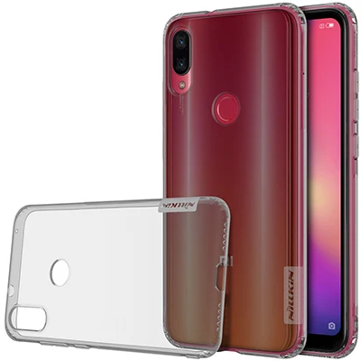 Transparent gray Чехол для Xiaomi mi play NILLKIN Nature TPU мягкая задняя крышка прозрачный чехол для xiao mi play в розницу посылка - Цвет: Transparent gray