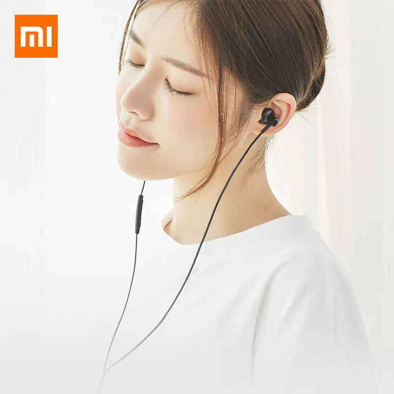 Оригинальные Xiaomi mi Hybrid Pro HD 2 Наушники-вкладыши проводное управление двойной драйвер с mi C для Red mi Note 5 plus mi 8