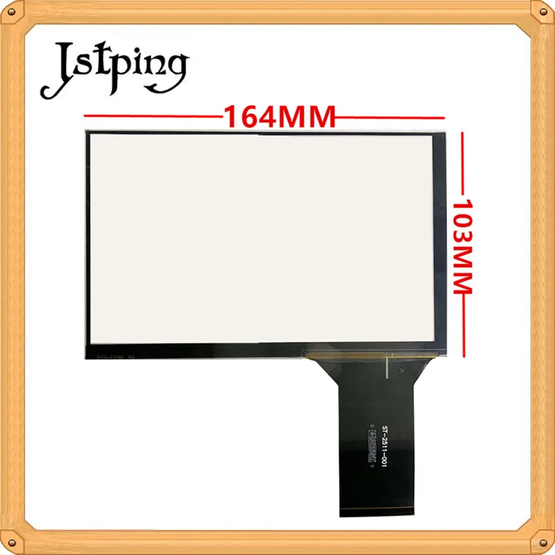 Jstping 7 inch Capacitive touch screen 164mm*103mm 164*103mm ST-2511 Windows Android Universal digitizer sensor panel Drive card |