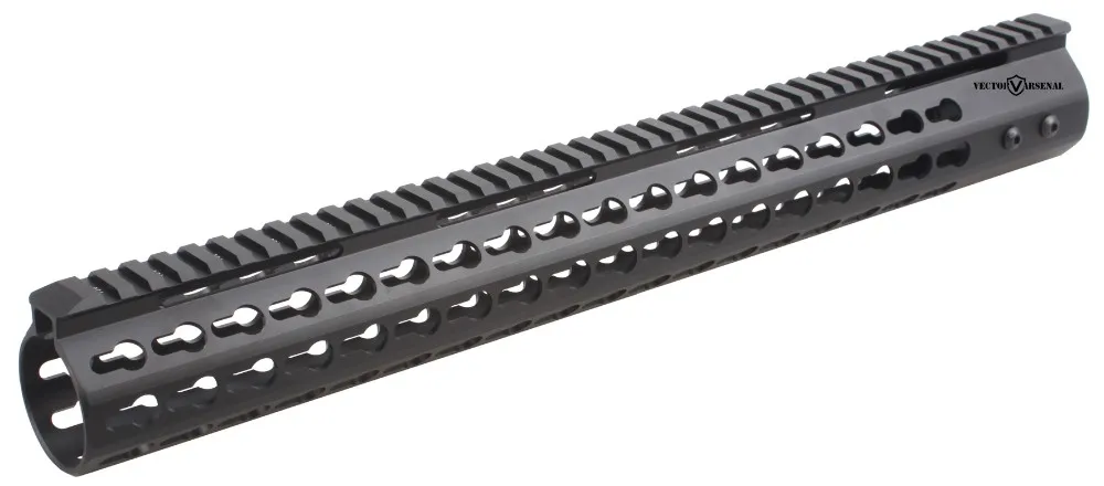 Tactical. 308 Slim KeyMod 12 15 17 дюймов высокий профиль Handguard Пикатинни кронштейн стальной