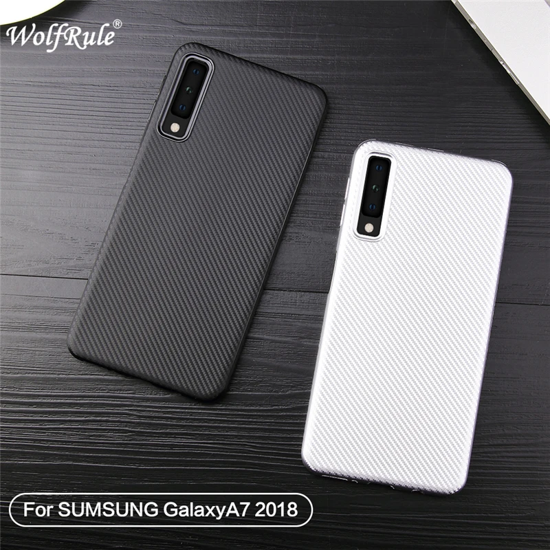 For Capa Samsung Galaxy A7 2018 Case Soft Silicone Rubber Phone Cover |