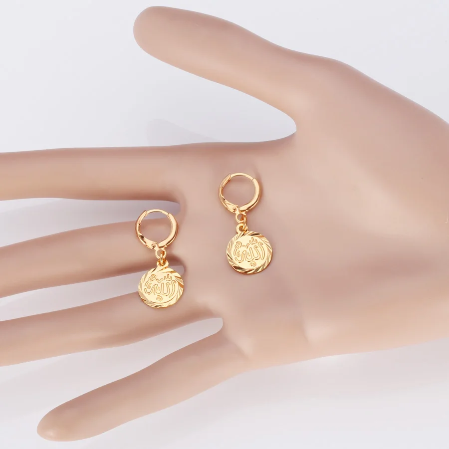 Женские серьги-подвески золотого/серебряного цвета E5107 | Украшения и аксессуары