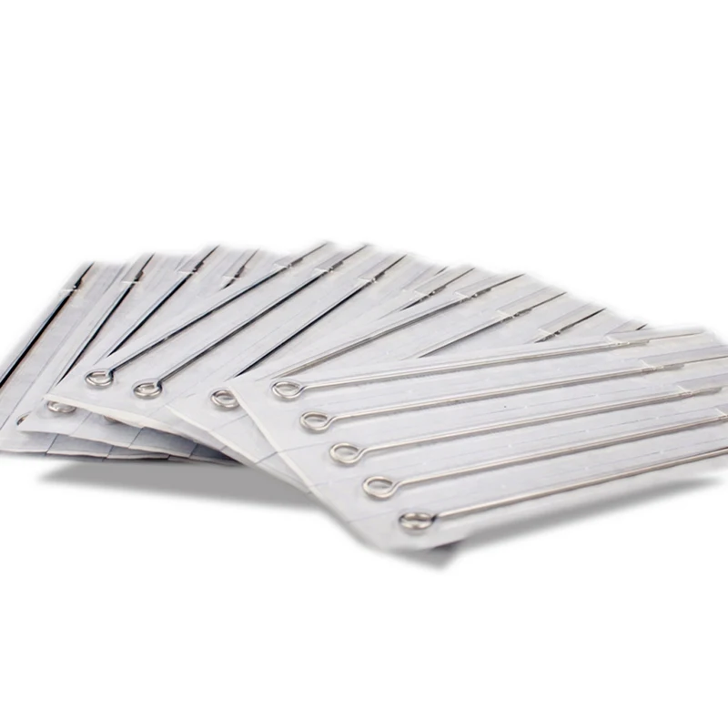 50 шт одноразовые показанные стерилизованные иглы для татуировки Magnum 9M1 пулемет