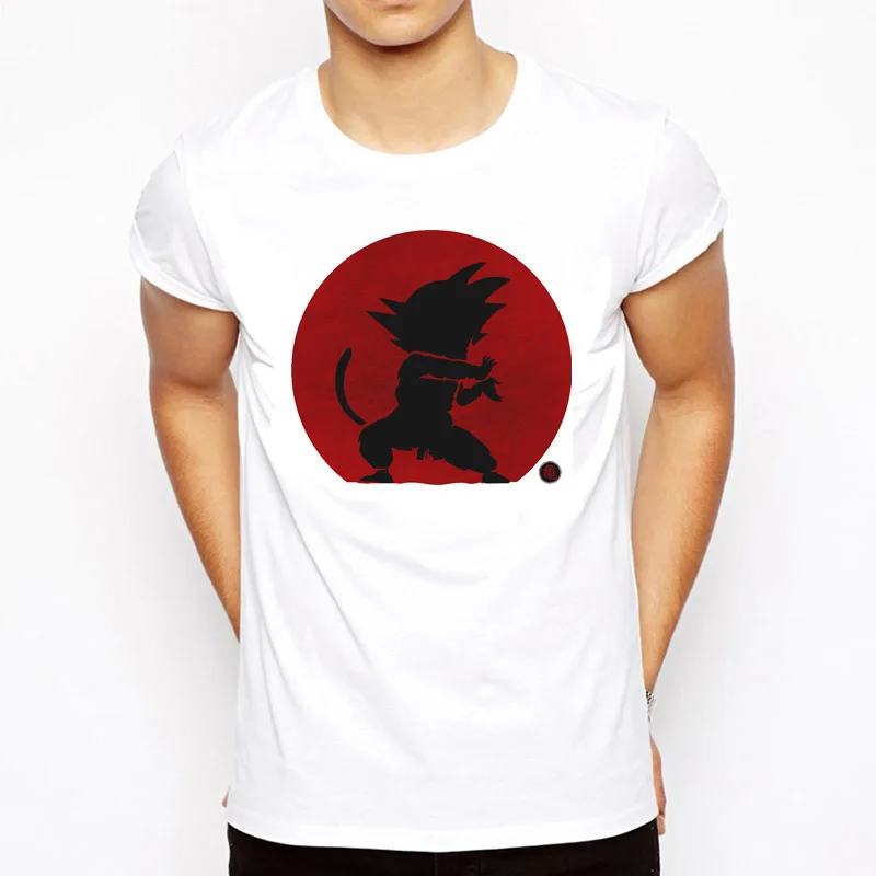 Dragon Ball Футболка мужская летняя Dragon Ball Z Супер Сон Гоку Slim Fit косплей 3D футболки Вегета футболка Homme - Цвет: 11