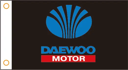 Автомобильный флаг под заказ автомобиль daewoo баннер 3x5 футов 100% полиэстер 01 | Дом и