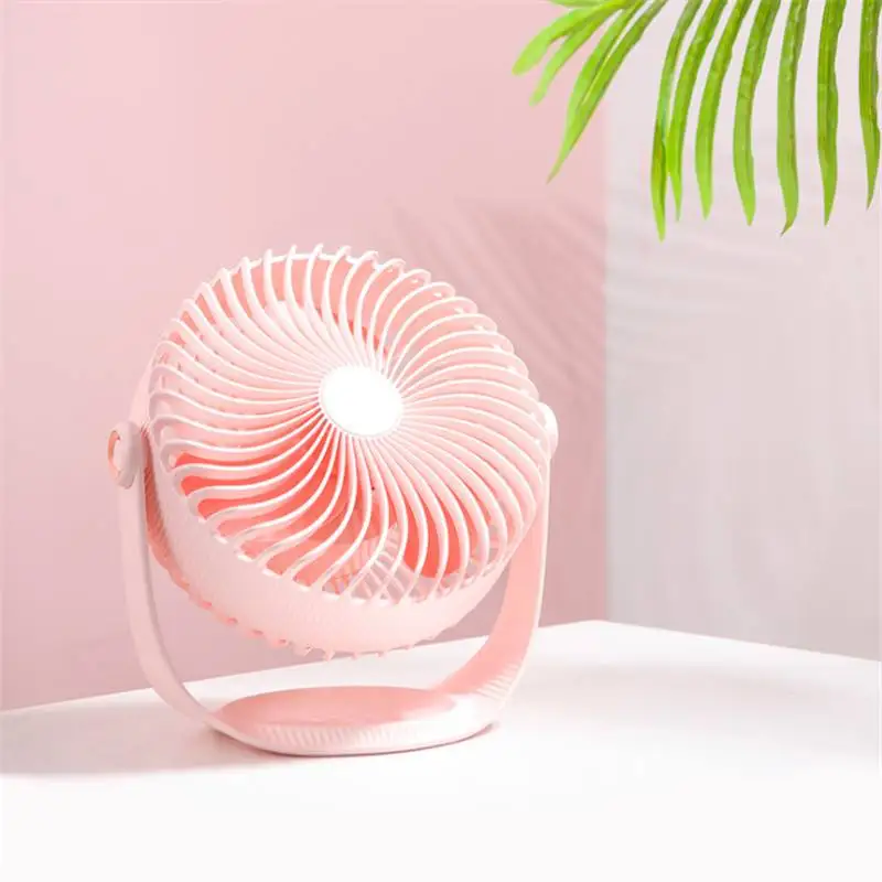 

Strong Wind WT-F12 Portable Mini USB Fan Air Cooling Fan 360Rotating Fan Chargable Air Cooler Silent Cooling Fans With USB Cable