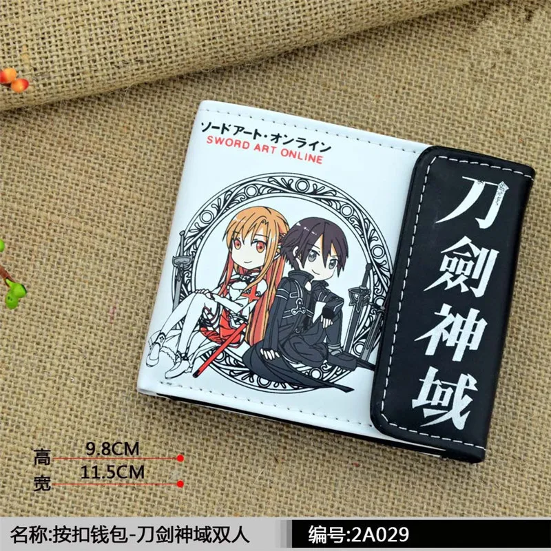 Знаменитые японские комиксы Attack on Titan/one piece/бумажник с логотипом "Death Note" женский и мужской бумажник с изображением персонажей из мультфильма кошелек с черепами держатель для карт