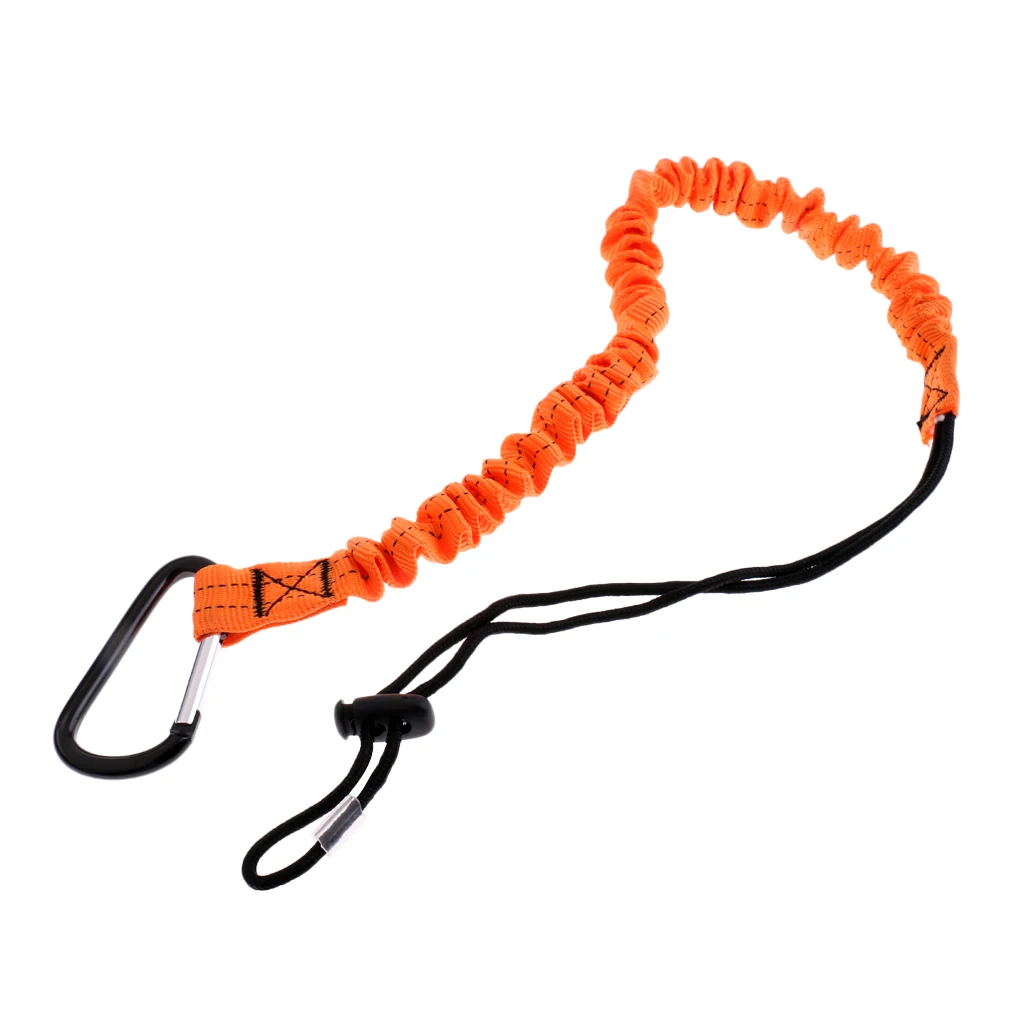 Роскошный 43-дюймовый эластичный поводок для рыбалки Безопасный шнур трос с